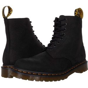 Suede doc martens boots